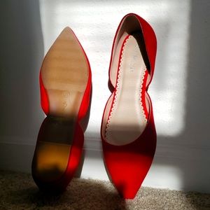 Refresh Red Flats. New, Unworn Size 11
